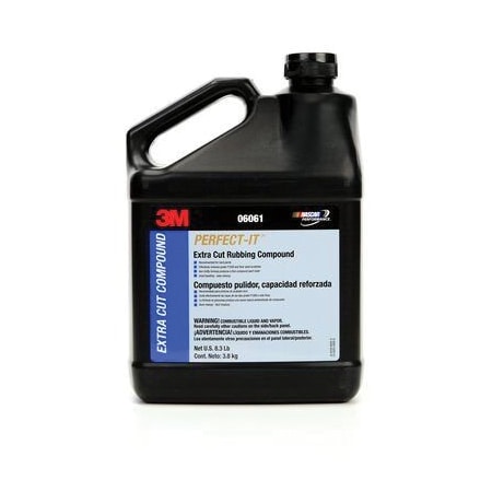 3M 3M Perfect-It Extra Cut Rubbing Compound, 06061, GallonUS/3.78L, Gallon 7100153724